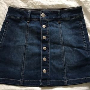 American Eagle Denim Skirt Size 2